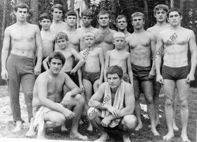 1973 г спортивный лагерь в Графском...
